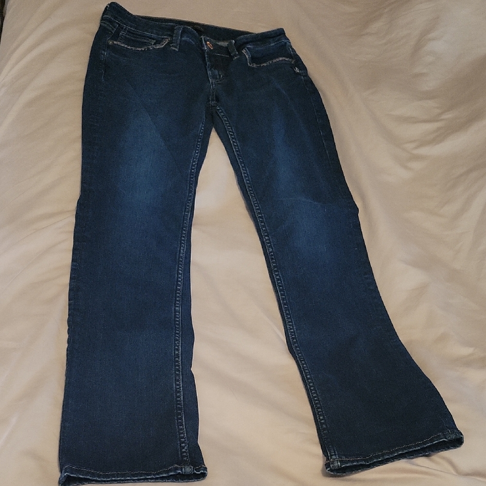Silver  Elyse Straight Jeans